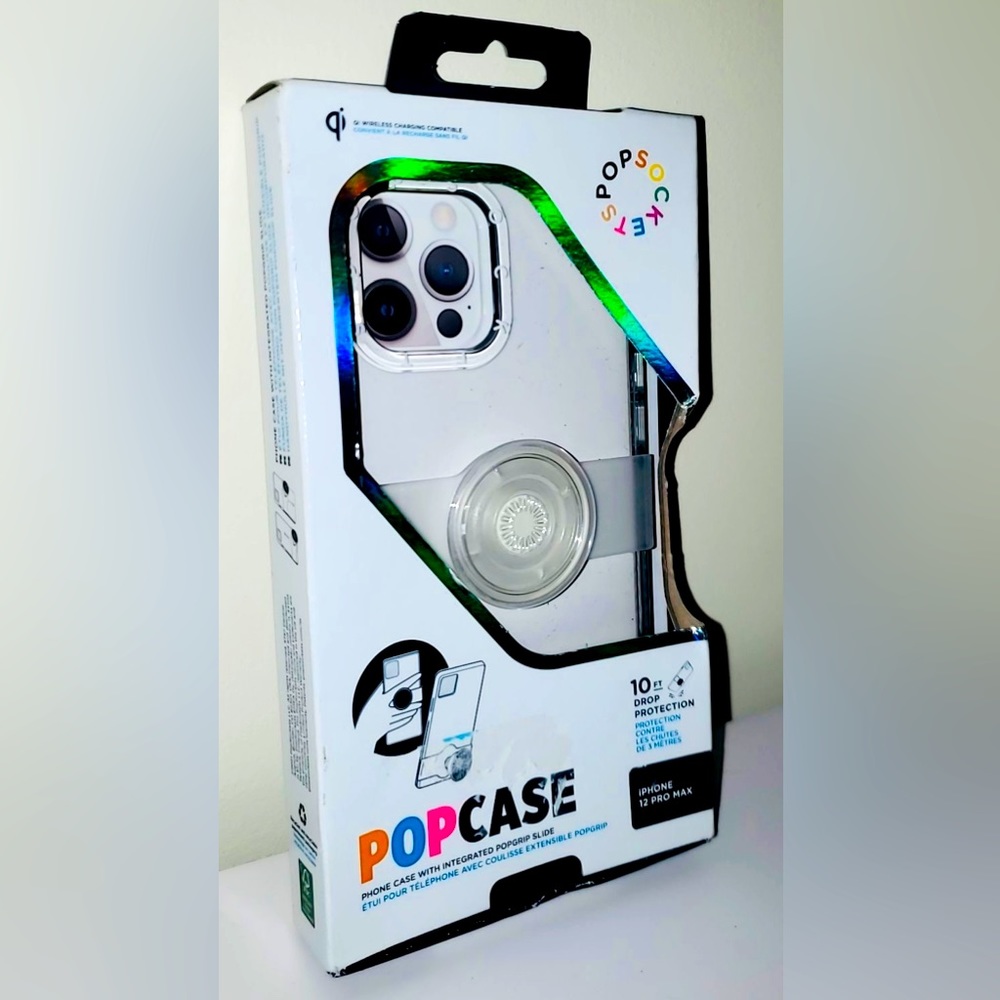 Pop Socket Pop Case For iPHONE 12 Pro Max With Integrated PopGrip Slide | NWT